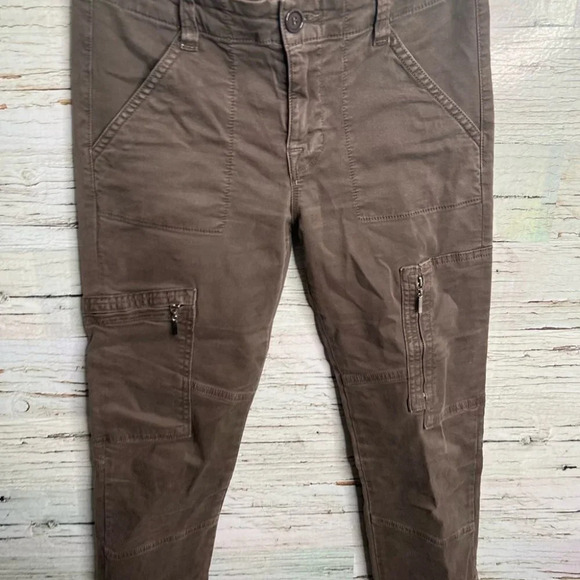 J Brand Vin Stalln Women's Brown Stretch Skinny  size 26 - Picture 3 of 9